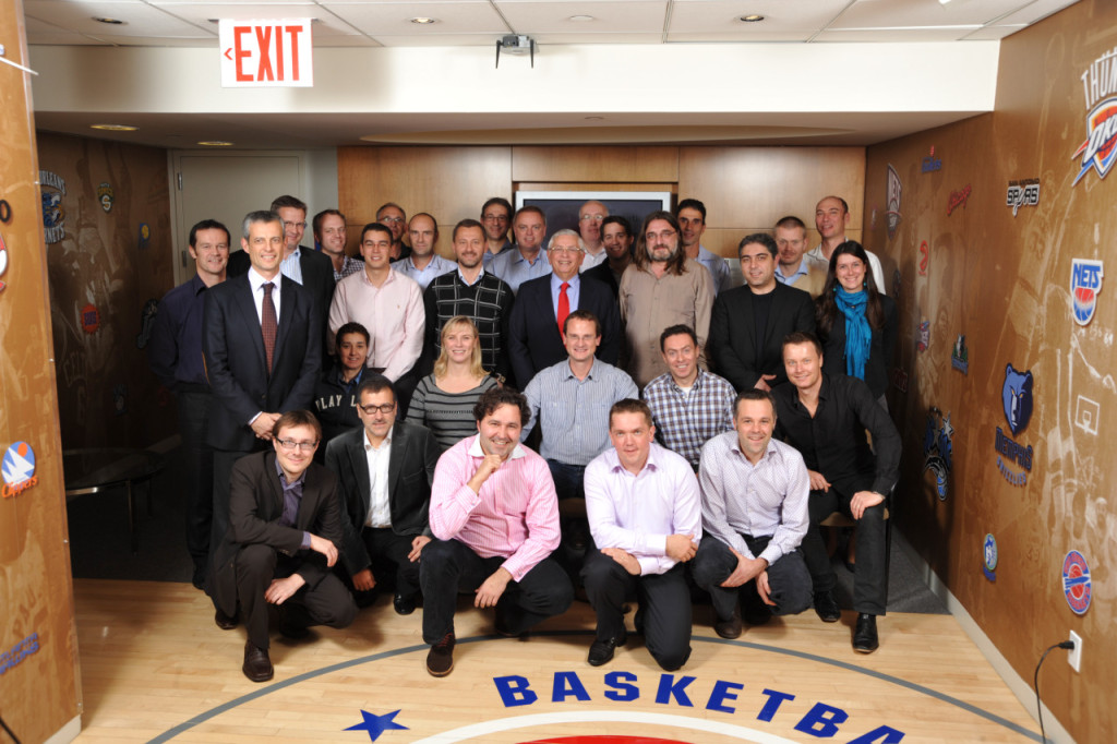 MESGO I participants with NBA Commissioner David Stern