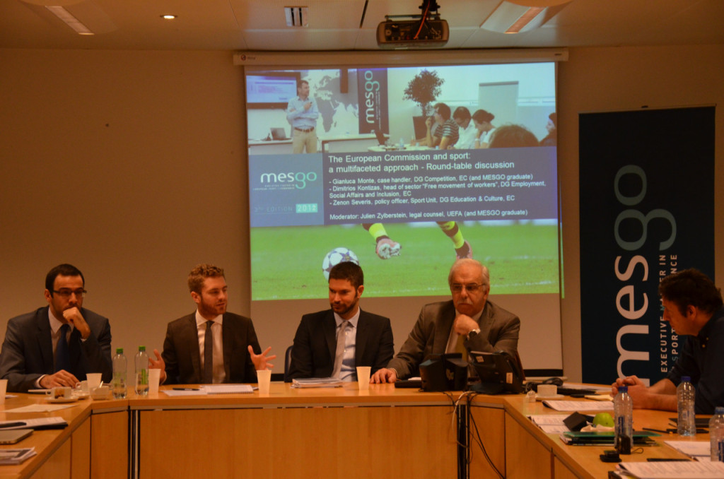 Round table about European Commission and sport at the Committee of the Regions