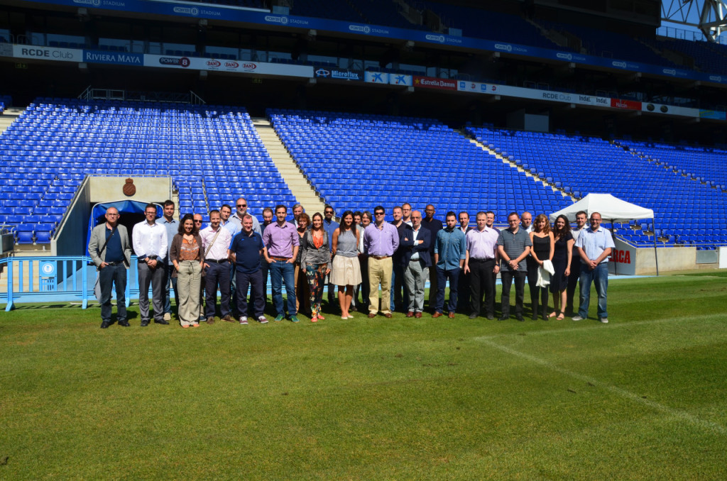 Guided tour of Power 8 stadium